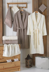 Set Prosoape si Halate din Bumbac 10 Piese, LUISA LUS1013