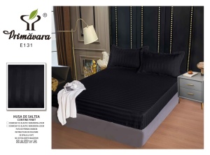 HUSA DE PAT CU ELASTIC CU 2 FETE DE PERNA 160X200 FINET PREMIUM DAMASC PRI77
