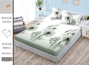 HUSA DE PAT CU ELASTIC CU 2 FETE DE PERNA Premium 180x200cm HSG13