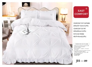 Lenjerie Brodate Premium pentru Pat Dublu JH09