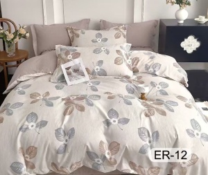Lenjerie Bumbac Finet Premium 6 piese+husa CADOU ESTD89