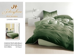 Lenjerie de pat Bumbac Satinat Premium 4 piese SA27 Oferta 3 la 219 lei