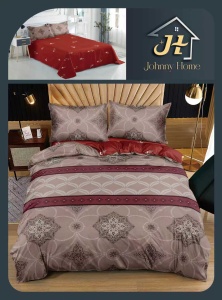 Lenjerie de pat Bumbac Satinat Premium 4 piese SA47 Oferta 3 la 219 lei