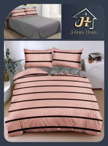 Lenjerie de pat Bumbac Satinat Premium 4 piese SA57 Oferta 3 la 219 lei