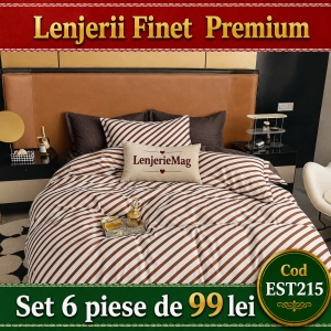 Lenjerie de pat finet 6 piese EST215