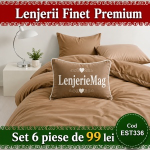 Lenjerie de pat finet 6 piese EST336