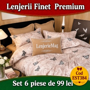 Lenjerie de pat finet 6 piese EST384