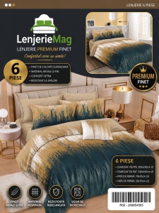 Lenjerie de pat finet 6 piese SR01