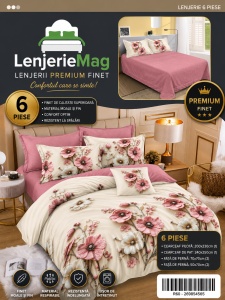 Lenjerie de pat finet 6 piese SR32