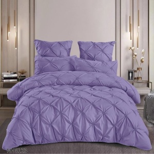 Lenjerie Finet Premium pentru Pat Dublu cu Pliuri cu elastic COPP14