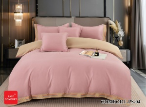 Set Lenjerie Bumbac Premium pat dublu 6 piese PS 08