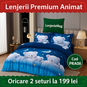 Set Lenjerie cu Elastic Finet Animat PRA08