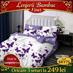 Set Lenjerie Finet 6 piese SKY75
