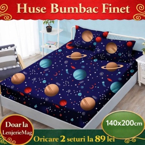 HUSA DE PAT CU ELASTIC CU 2 FETE DE PERNA 140X200 SHK08
