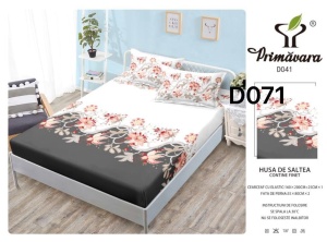 HUSA DE PAT CU ELASTIC CU 2 FETE DE PERNA 160X200 FINET PREMIUM PRI112
