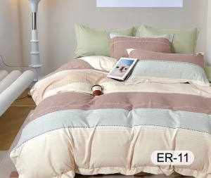 Lenjerie Bumbac Finet Premium 6 piese+husa CADOU ESTD95