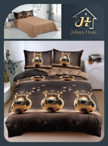 Lenjerie de pat Bumbac Satinat Premium 4 piese SA14– Oferta 3 la 219 lei