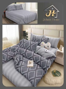 Lenjerie de pat Bumbac Satinat Premium 4 piese SA54 Oferta 3 la 219 lei