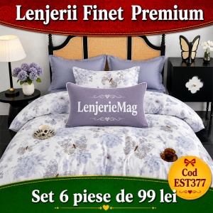 Lenjerie de pat finet 6 piese EST377