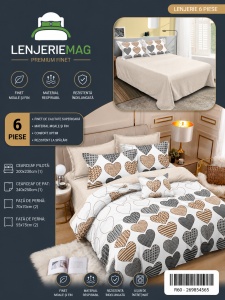 Lenjerie de pat finet 6 piese SR05