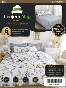 Lenjerie de pat finet 6 piese SR48