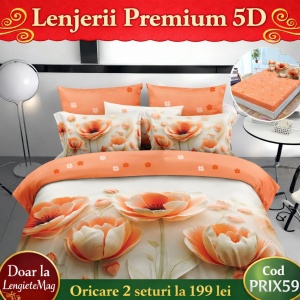 Lenjerie De Pat Finet Premium cu elastic 5D PRIX59