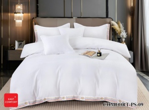 Set Lenjerie Bumbac Premium pat dublu 6 piese PS 09