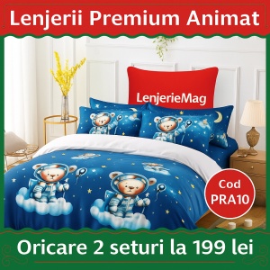 Set Lenjerie cu Elastic Finet Animat PRA10