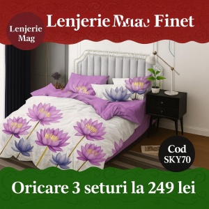 Set Lenjerie Finet 6 piese SKY70