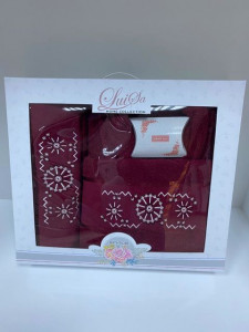 Set Prosoape si Halat din Bumbac 4 Piese LUISA LUS03