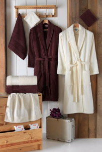 Set Prosoape si Halate din Bumbac 10 Piese, LUISA LUS1015