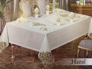 Fata de masa Maison Royale cu servete , model Hazal