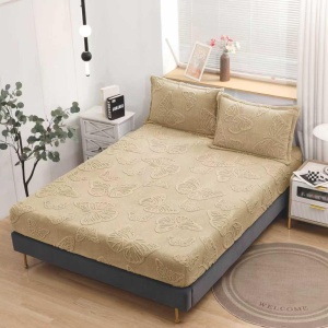 Husa de Pat Cocolino 180x200 cu Flururi ESTHU07