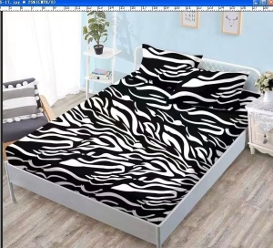 HUSA DE PAT CU ELASTIC CU 2 FETE DE PERNA 180x200cm SKYH48 - Img 2