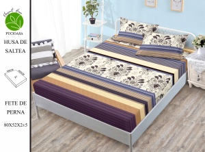 HUSA DE PAT CU ELASTIC CU 2 FETE DE PERNA Premium 180x200cm HSG17