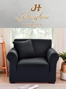 Husa Elastica Pentru Fotoliu Negru