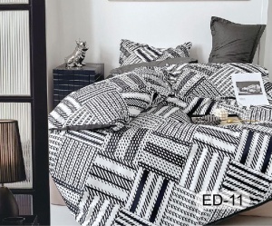 Lenjerie Bumbac Finet Premium 6 piese+husa CADOU ESTD01