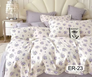 Lenjerie Bumbac Finet Premium 6 piese+husa CADOU ESTD80