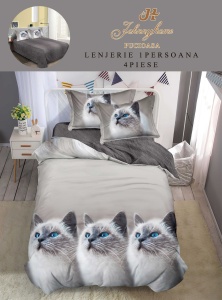 Lenjerie de pat Finet 1 Persoana sau dimensiuni mici Y228