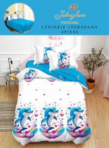 Lenjerie de pat Finet 1 Persoana sau dimensiuni mici Y238