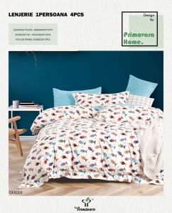 Lenjerie de pat Finet 1 Persoana&Single Bumbac 100% PRIPB11