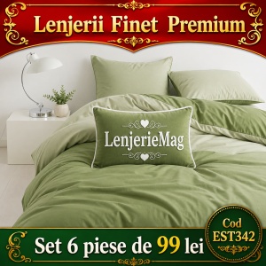 Lenjerie de pat finet 6 piese EST342