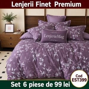 Lenjerie de pat finet 6 piese EST399