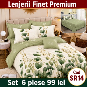 Lenjerie de pat finet 6 piese SR14