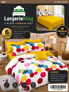 Lenjerie de pat finet 6 piese SR17