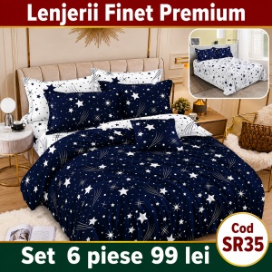 Lenjerie de pat finet 6 piese SR35