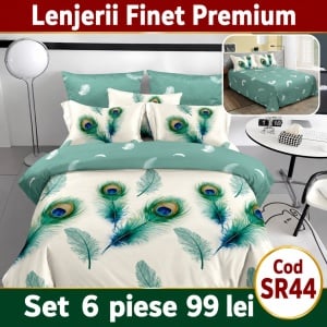 Lenjerie de pat finet 6 piese SR44