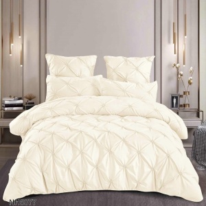 Lenjerie Finet Premium pentru Pat Dublu cu Pliuri cu elastic COPP08