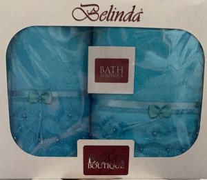 SET BELINDA DE 2 PROSOAPE CU 2 FETE CULOARE BLEU BLD202