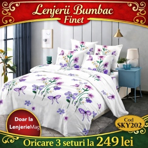 Set Lenjerie Finet 6 piese SKY202